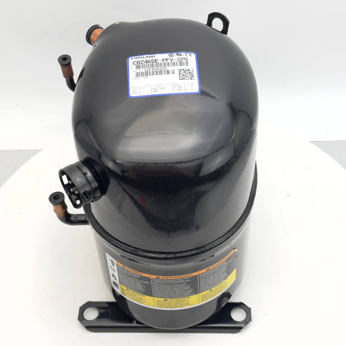 CR24K6E-PFV-875 | OEM Copeland® High Temp Hermetic Compressor 208-230
