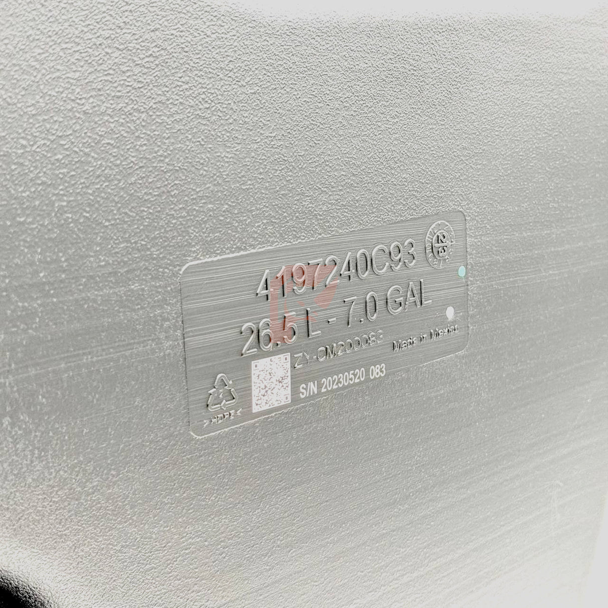 4097805C93 | Genuine International® Def Tank 7 Gal Without Sensor QLS 25.5L