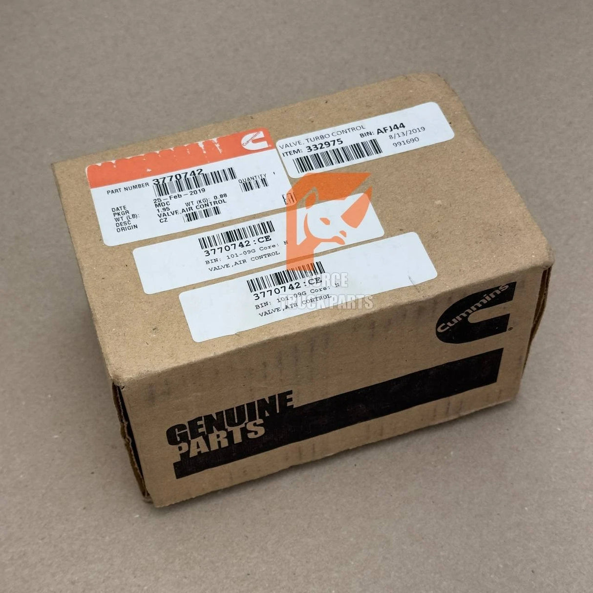 00402016 | Genuine Cummins® Turbo Air Control Engine Valve For EPA02 11L ISM