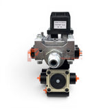 0468500155 | Genuine Haldex® ABS Valve, 4 Port, 12V, Spring Brake Priority