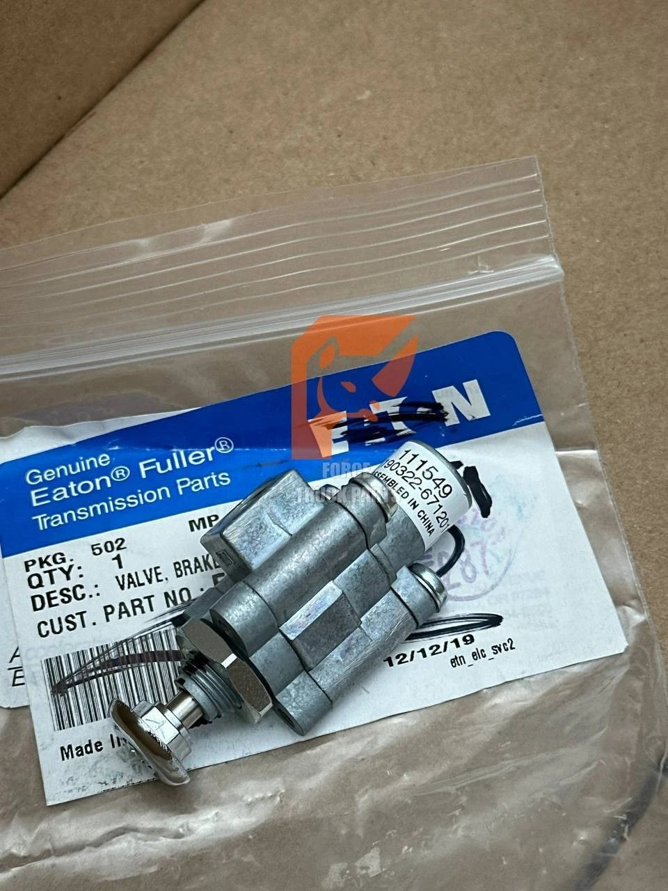 WM148A | Genuine Williams Controls/Eaton® Air Brake Control Valve